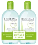 Acheter SEBIUM H2O Solution micellaire sans savon nettoyante peau grasse 2Fl/500ml à La Lande-de-Fronsac