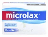 Microlax Sorbitol Citrate Et Laurilsulfoacetate De Sodium S Rect En Récipient Unidose 12récip-unidoses-can/5ml à La Lande-de-Fronsac