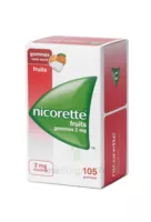 Nicorette 2 Mg Gomme à Mâcher Médicamenteuse Sans Sucre Fruits Plq/105 à La Lande-de-Fronsac