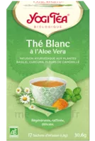 Yogi Tea ThÉ Blanc AloÉ Vera Bio 17sach/1,8g à La Lande-de-Fronsac