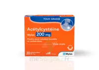 Acetylcysteine Mylan 200mg, Poudre Pour Solution Buvable à La Lande-de-Fronsac