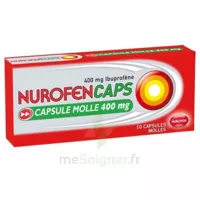 Nurofencaps 400 Mg Caps Molle Plq/10 à La Lande-de-Fronsac