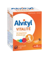 Alvityl Vitalité à Avaler Comprimés B/40 à La Lande-de-Fronsac
