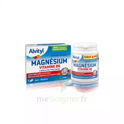 Alvityl Magnésium Vitamine B6 Libération Prolongée Comprimés Lp B/45 à La Lande-de-Fronsac